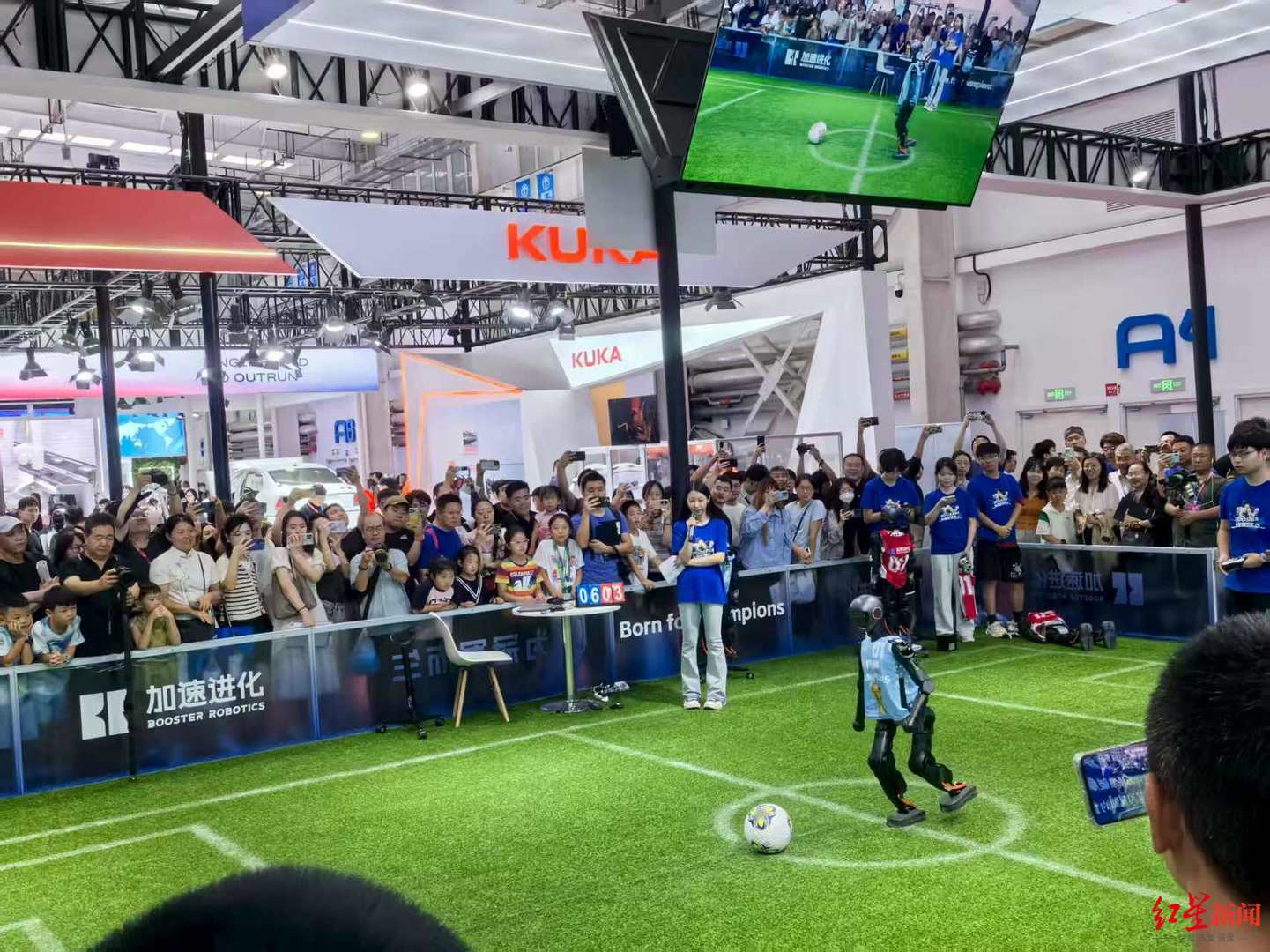 史性突破, 场上迎来历