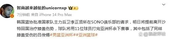 最终完成以, 韩国篮协批